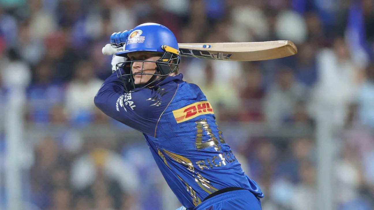 IPL 2026 – MI vs LSG – Ryan Rickelton surges up IPL 2026 Orange Cap table to get to sixth place