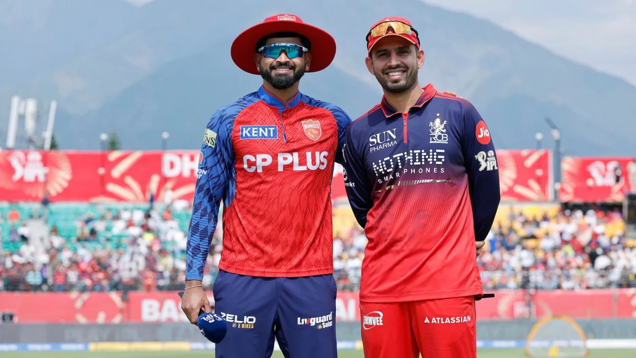 IPL 2026 PBKS vs RCB PBKS opt to bowl vs Jitesh-led RCB