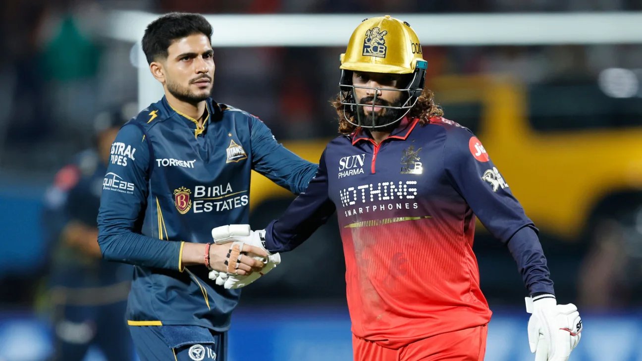 IPL 2026 – GT vs RCB – ‘Ground fielding not up to the mark’ – Shubman Gill rues GT’s dropped catches in Qualifier 1