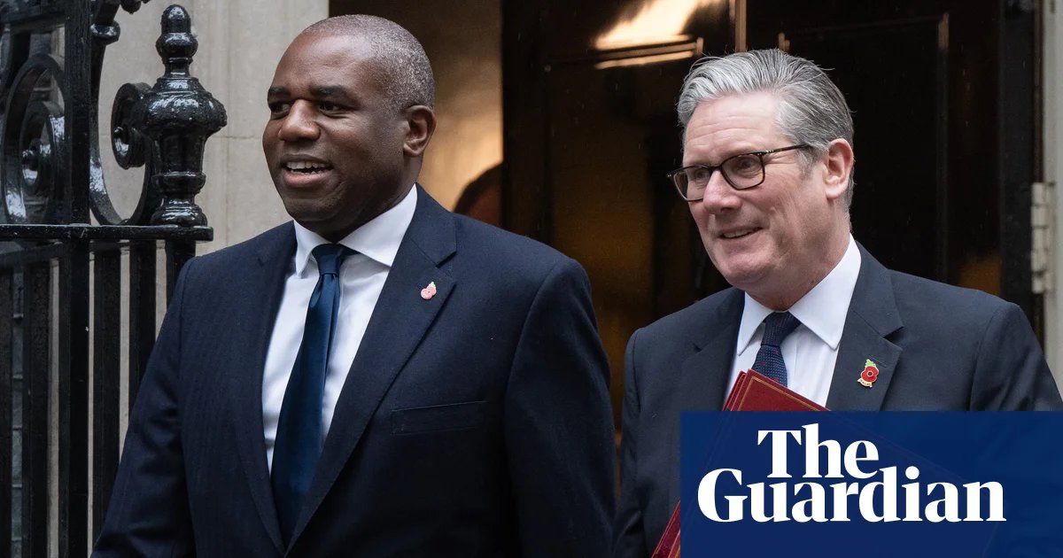 Starmer is not setting out timetable for his departure, says David Lammy | Labour party leadership