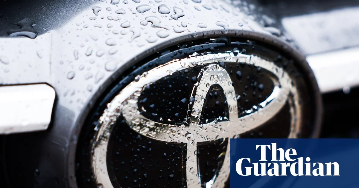 Iran war costs Toyota £3bn as prices of materials soar and sales fall | Toyota