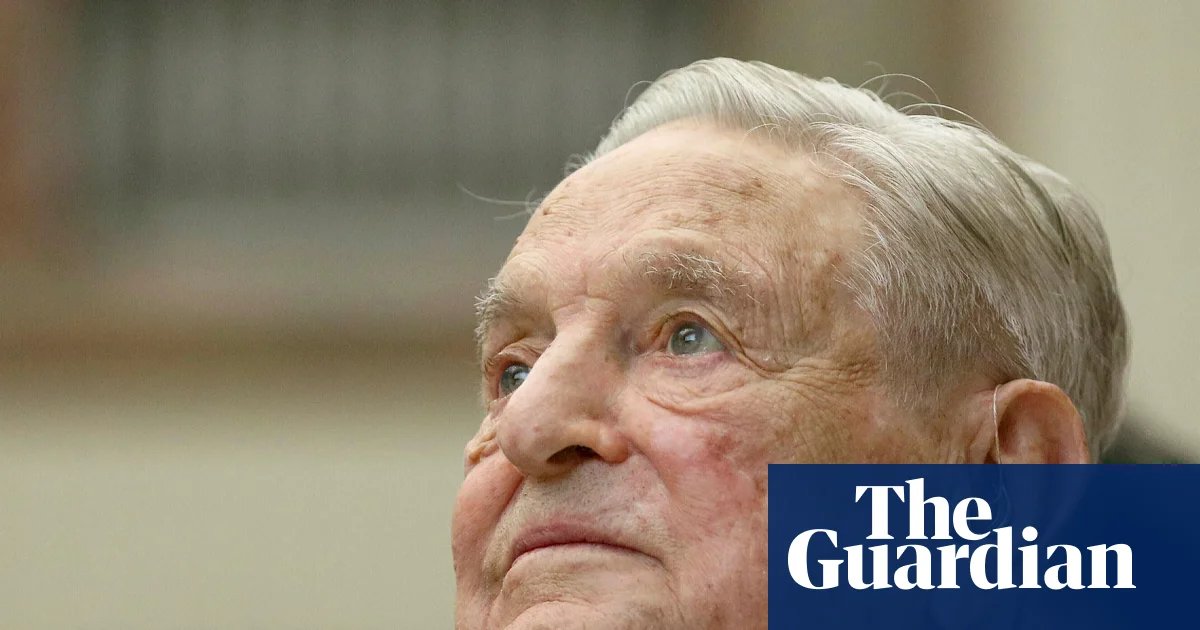 George Soros group pledges $300m to US economic security and civil liberties | George Soros