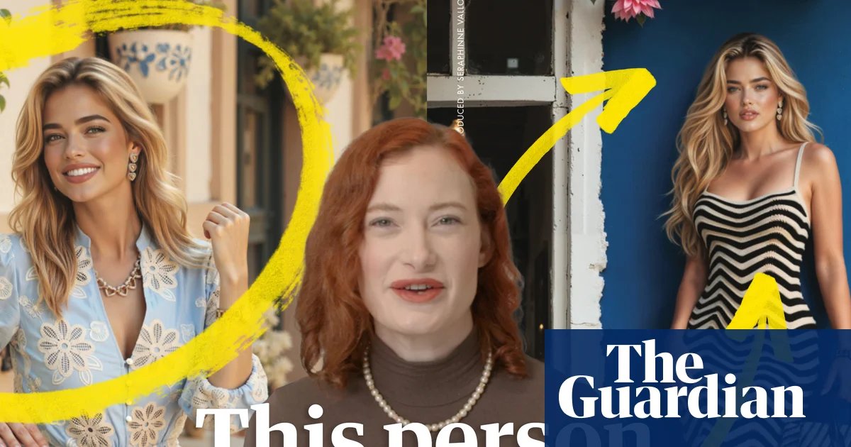 This model is not a real person: how AI is shaking up fashion – video | Fashion