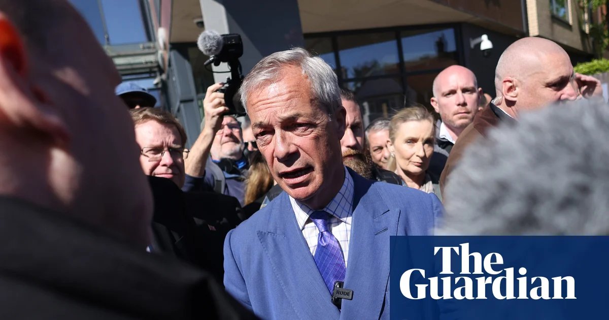 Watchdog weighs investigation into Farage’s undisclosed £5m donation | Nigel Farage