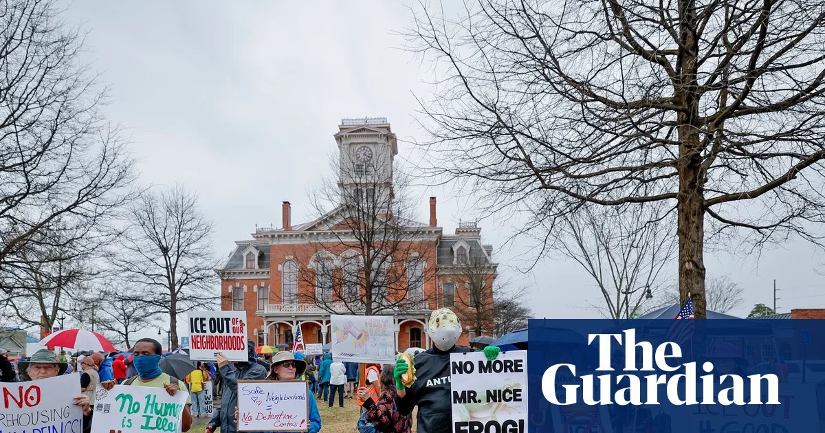Georgia town sues over ICE plan for vast immigration detention center | Georgia