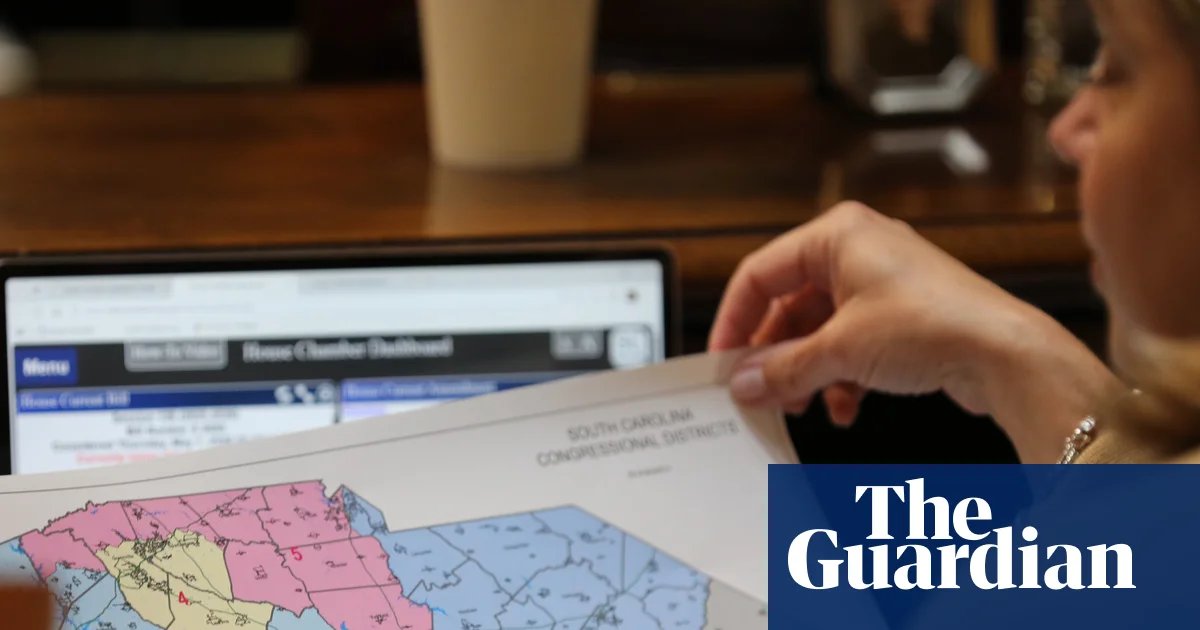 South Carolina Republicans defy Trump’s demands for redistricting | US politics