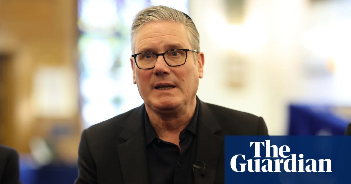 ‘A test of our values’: Starmer to call for whole-society response to rising antisemitism | Politics