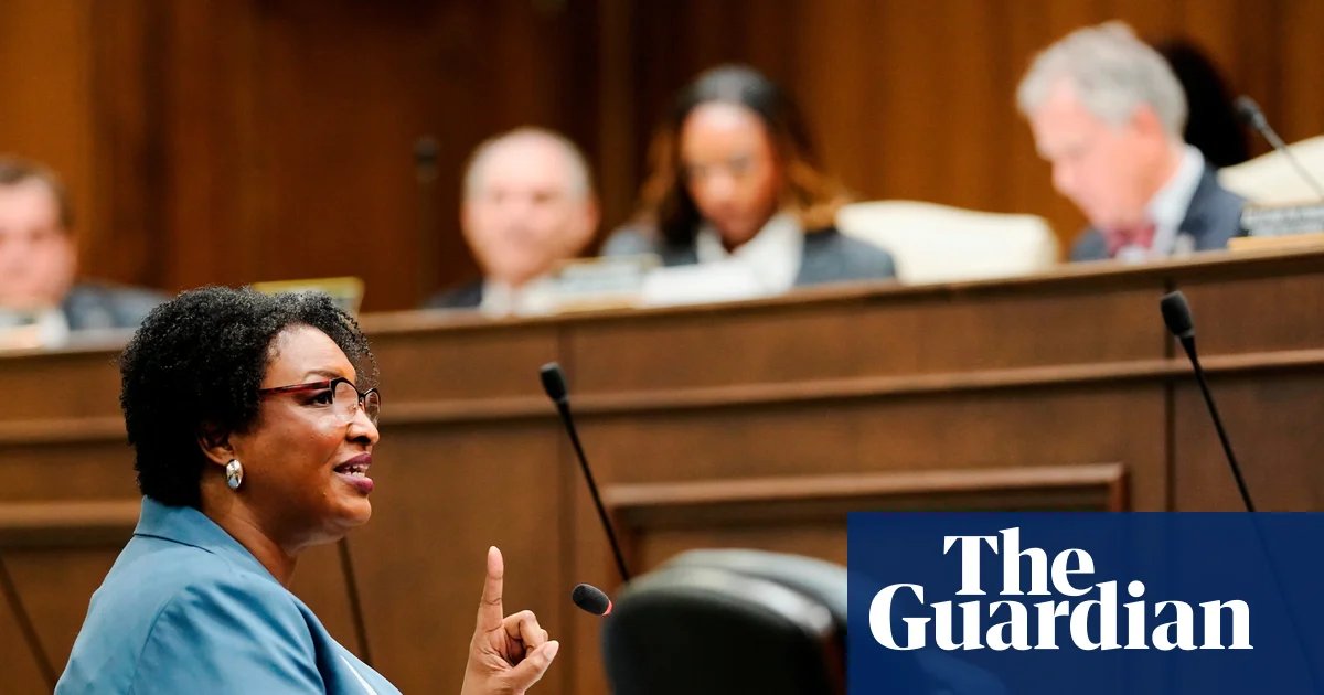 Republican redistricting effort is ‘evil incarnate’, Stacey Abrams tells new Guardian podcast | Stacey Abrams