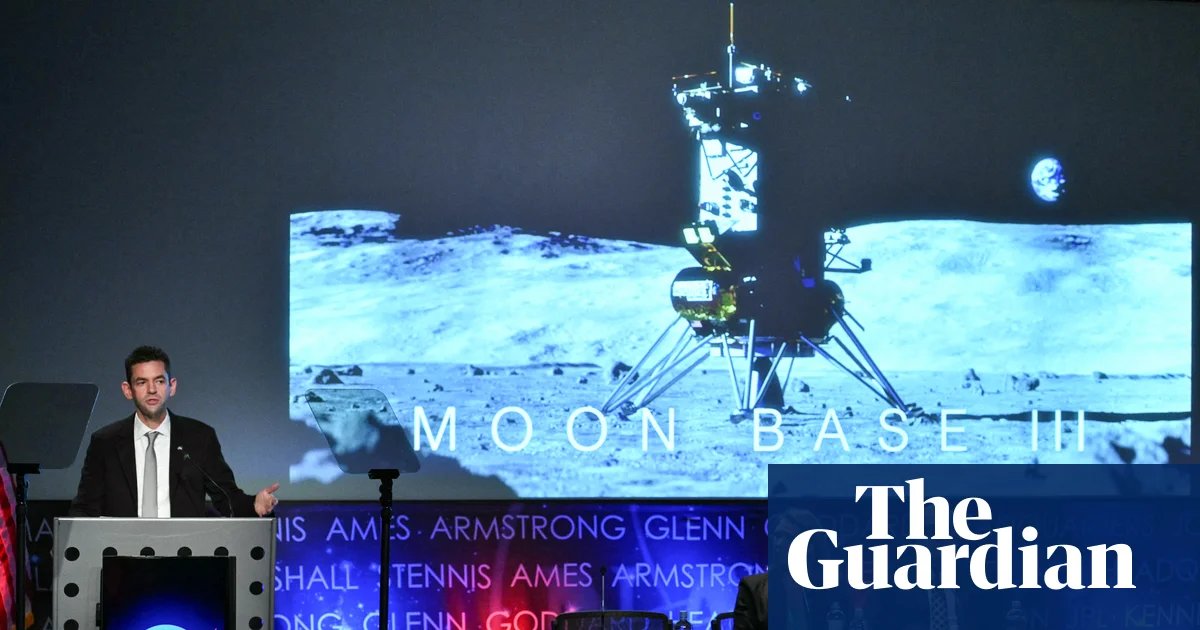 Nasa selects Jeff Bezos’s Blue Origin for first of three uncrewed lunar missions | Nasa