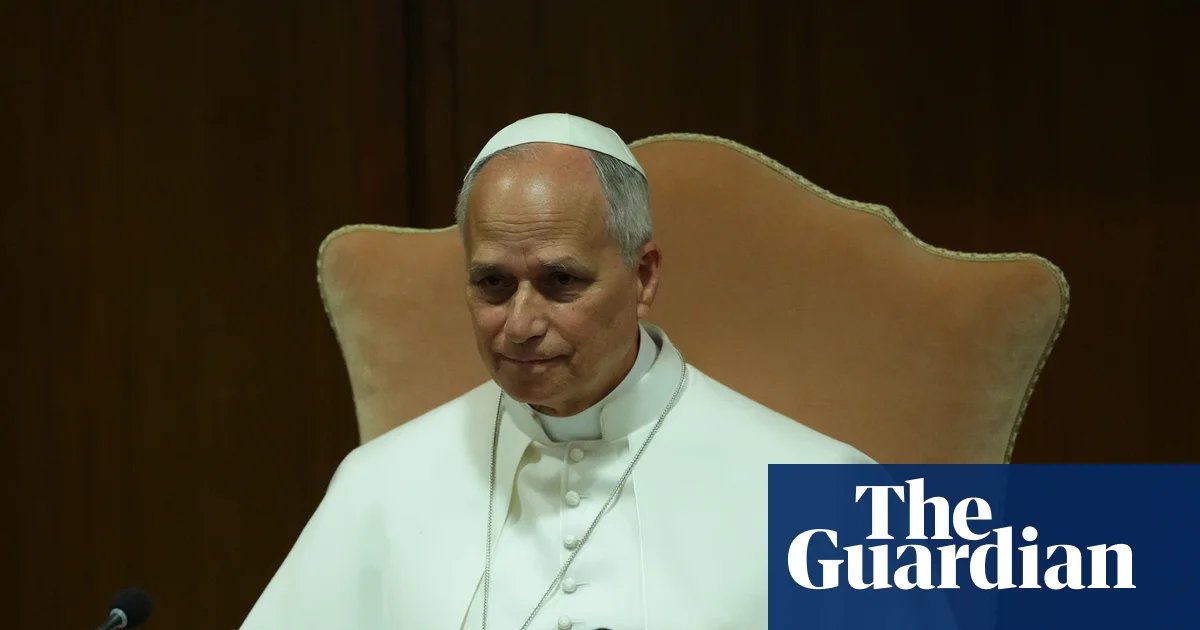 Pope Leo denounces ‘culture of power’ driving rise of AI | Pope Leo XIV