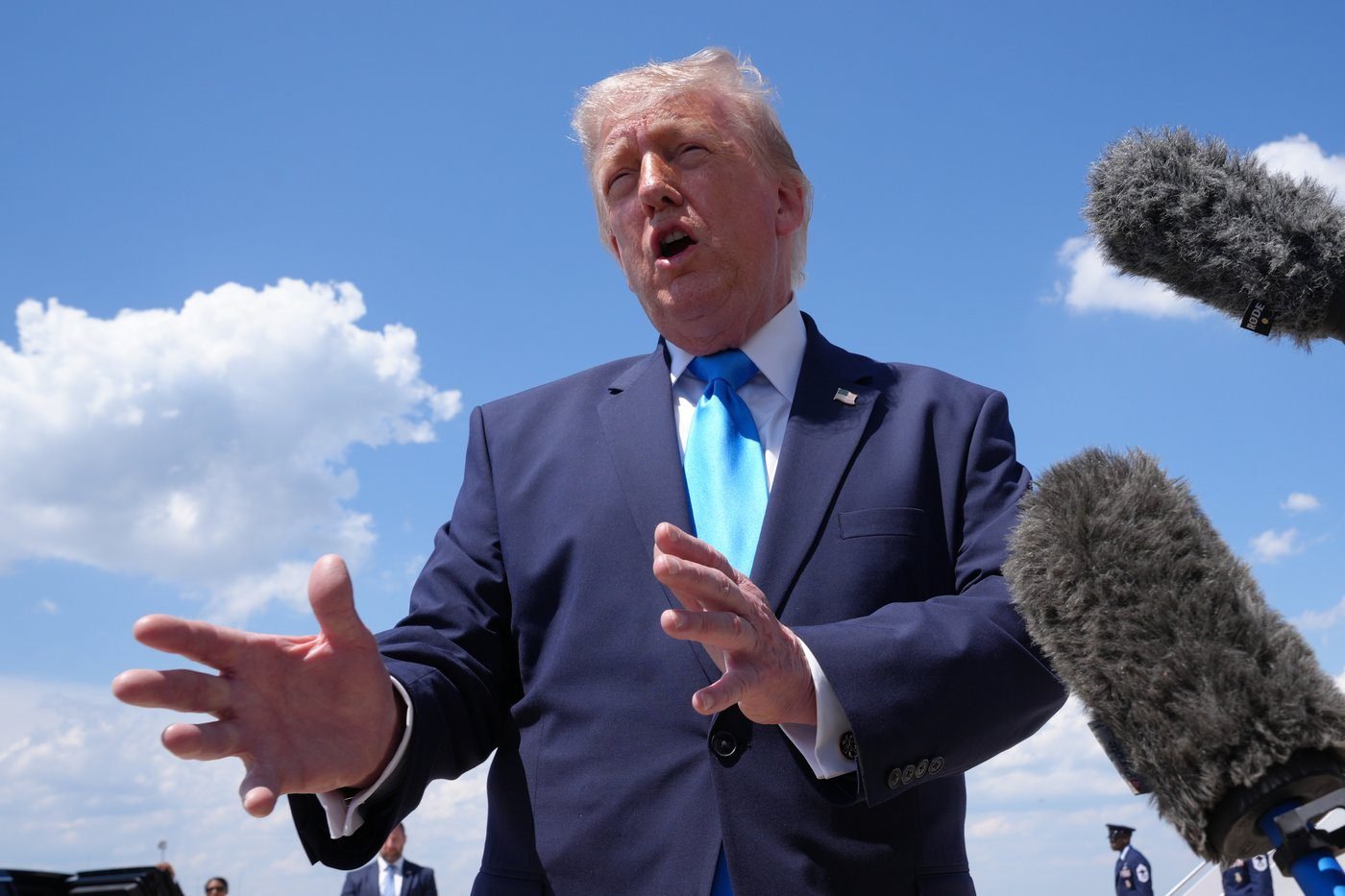 Trump has long kept his tax returns secret. He says that might change now, after IRS deal