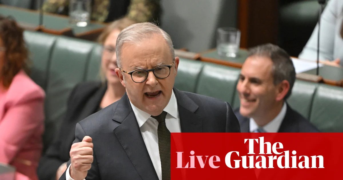 Australia politics live: Albanese denies tax reforms aimed at courting votes from growing gen Z cohort | Australia news