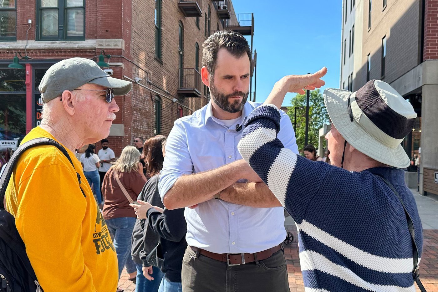 Iowa Democrats hoping to flip a US Senate seat are torn over which of 2 hopefuls has the best shot