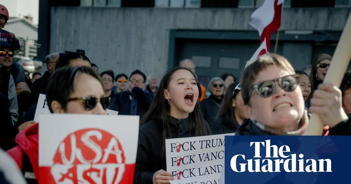 Protests at new US consulate after Trump envoy says time for US ‘to put its footprint back’ on Greenland | Greenland