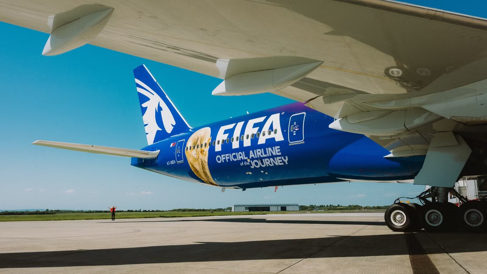 Qatar Airways Kicks Off FIFA World Cup 2026 Countdown With Special Boeing 777 Livery