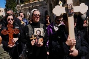 Israeli police arrest a man suspected of attacking a nun near Jerusalem’s Old City