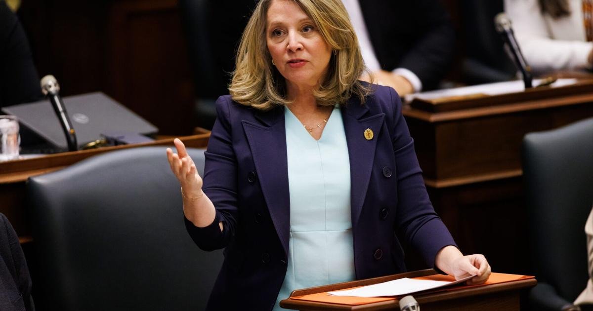Marit Stiles wants Mark Carney to stop Doug Ford's 'callous land grab' of  Billy Bishop