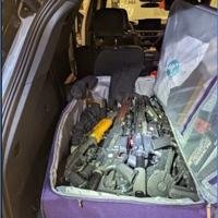 Two Canadians charged after nearly 90 guns found in vehicle headed across N.Y. border into Canada