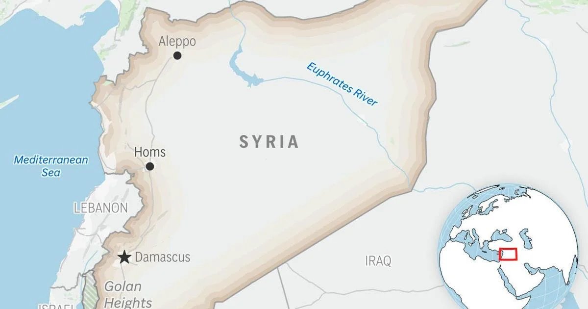 Syria's interim president moves his brother out of a top post in a government reshuffle