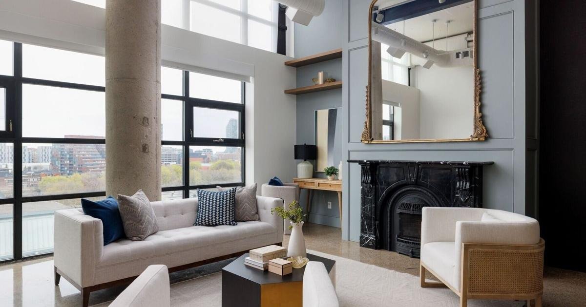 Inside this $2.5-million penthouse loft inside a former CBC warehouse near the Distillery District