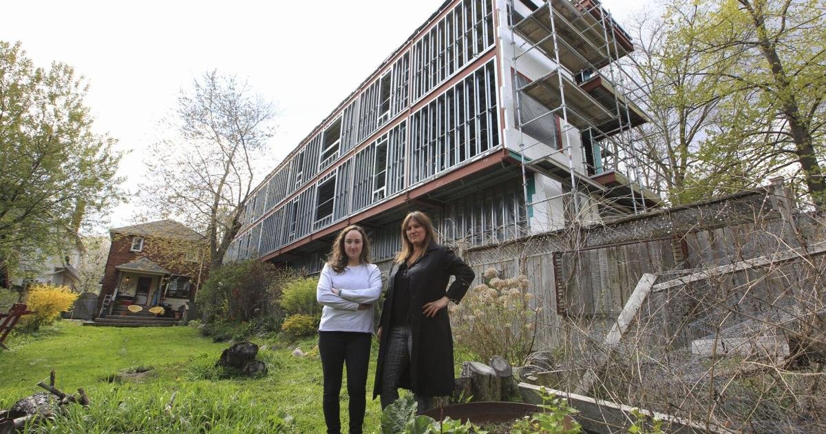Mimico neighbours cry foul after builder applies to turn fourplex into eightplex