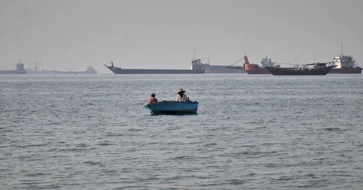 Ship is reported seized off the coast of the UAE and is heading toward Iran