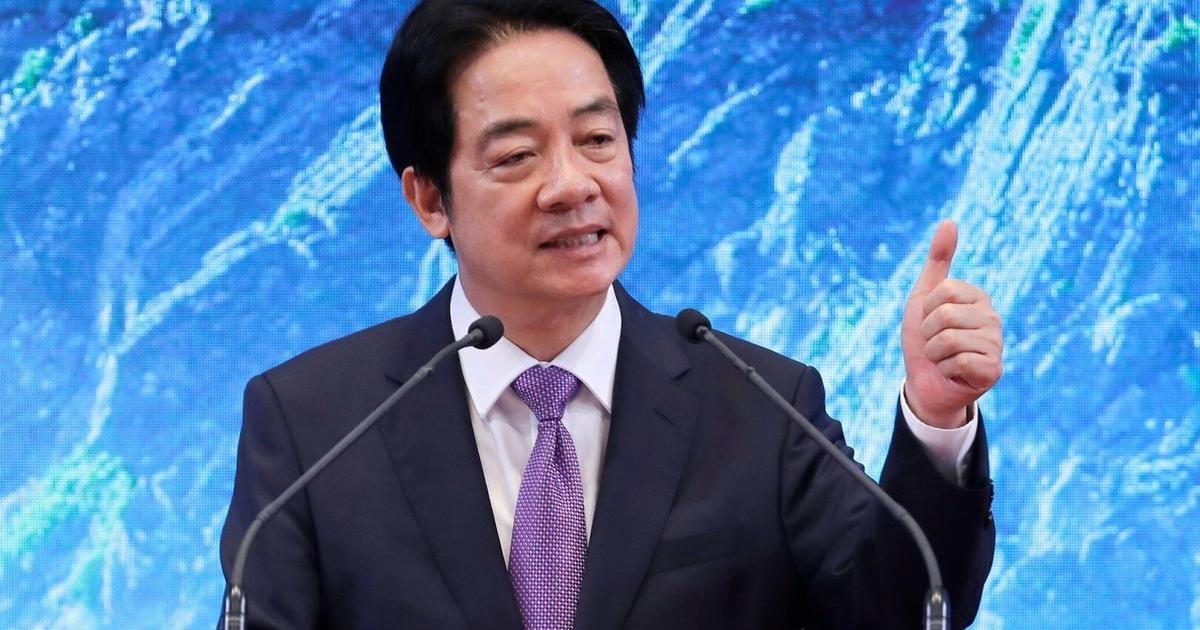 Taiwan's Lai says he would tell Trump he hopes to continue arm purchases, if given a chance