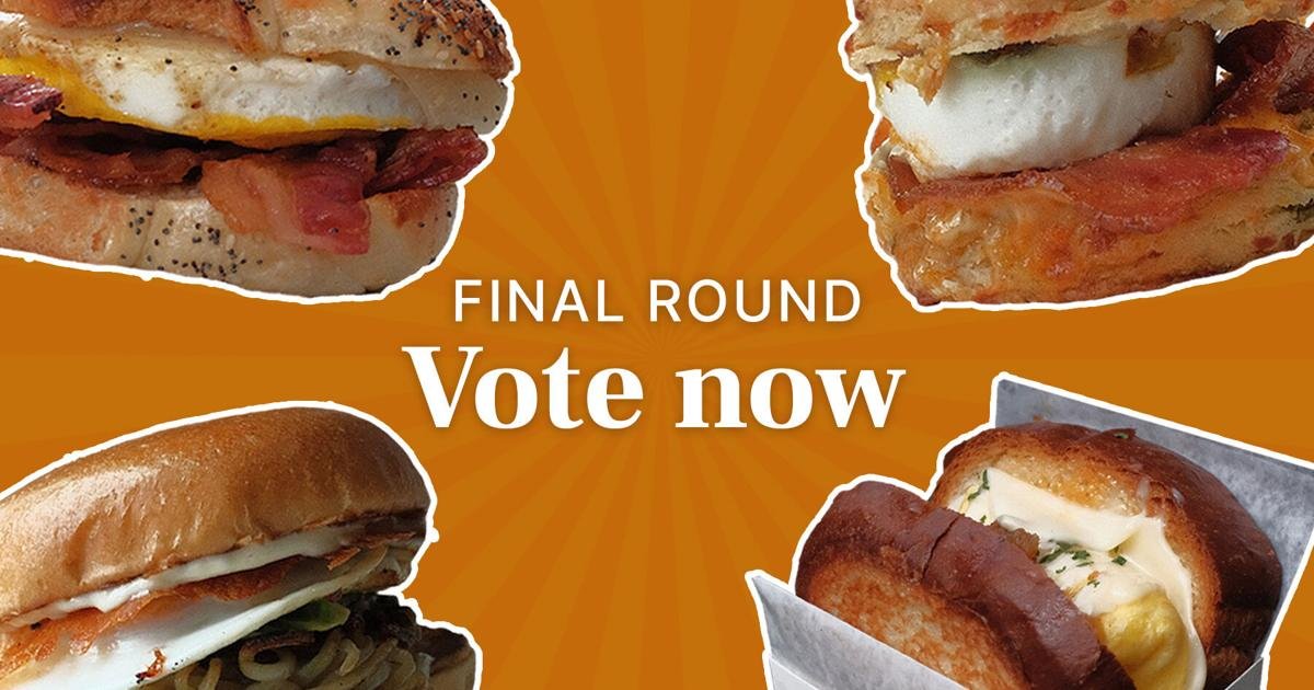 Toronto’s top breakfast sandwich: The finals are here — vote now