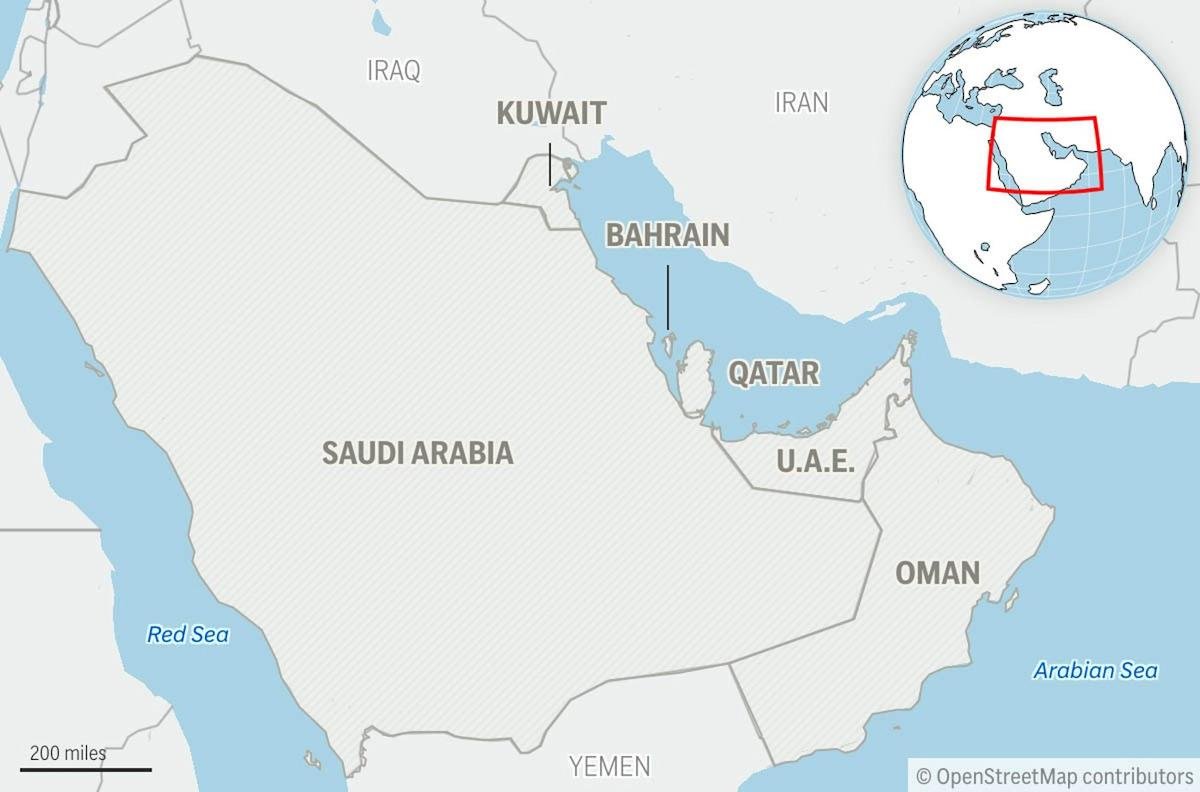Kuwait says Iran attacked an island where China is helping to build a port