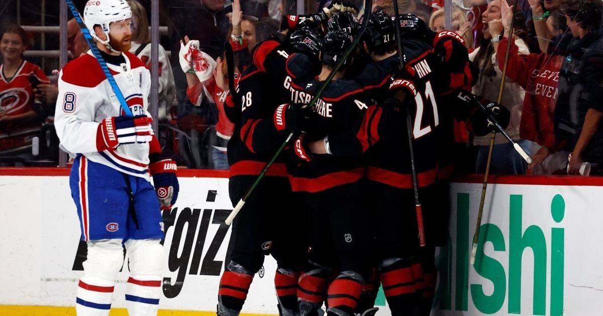 Hurricanes take Eastern Conference final with 6-1 win over Canadiens