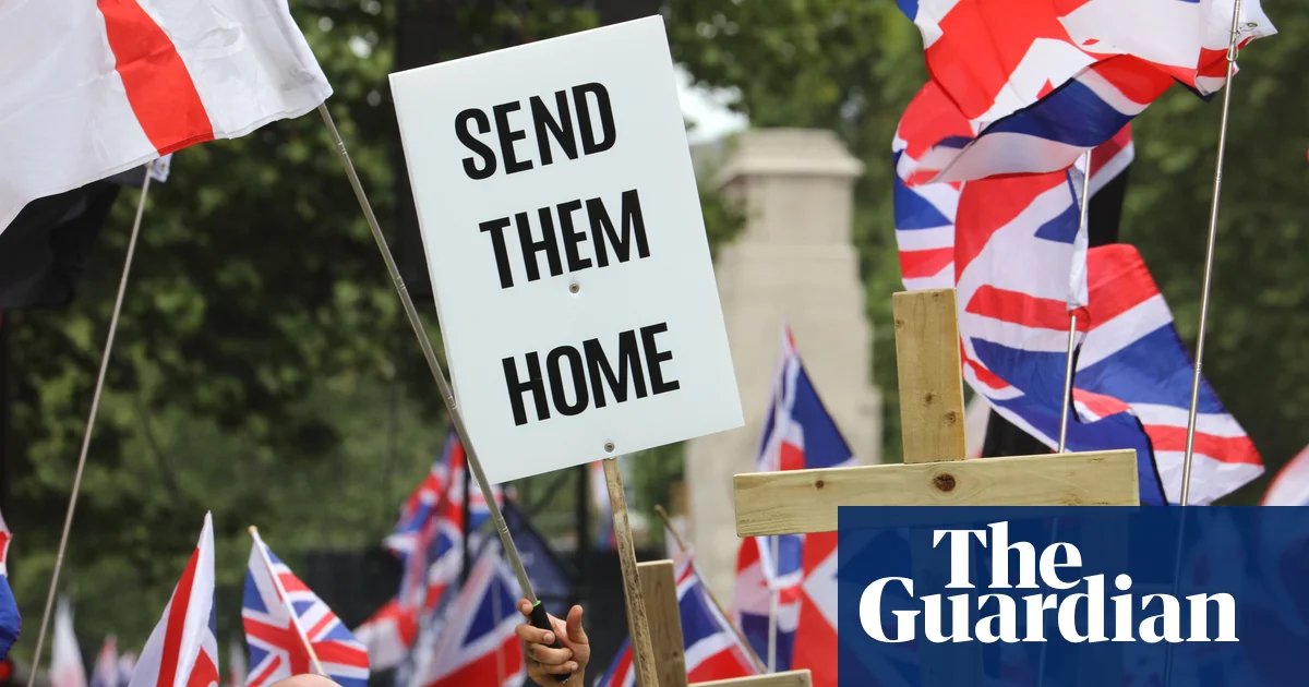 JD Vance urges UK anti-immigration activists to ‘keep on going’ | US news