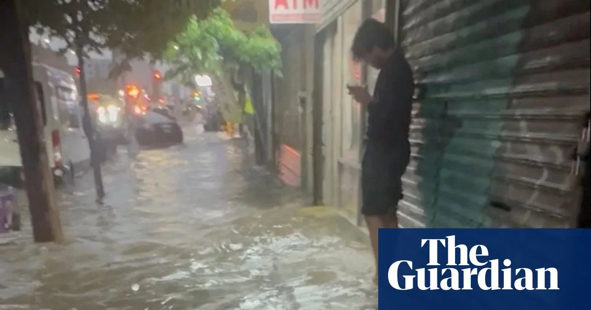 Weather tracker: flash floods in New York and a heat dome in Europe | New York
