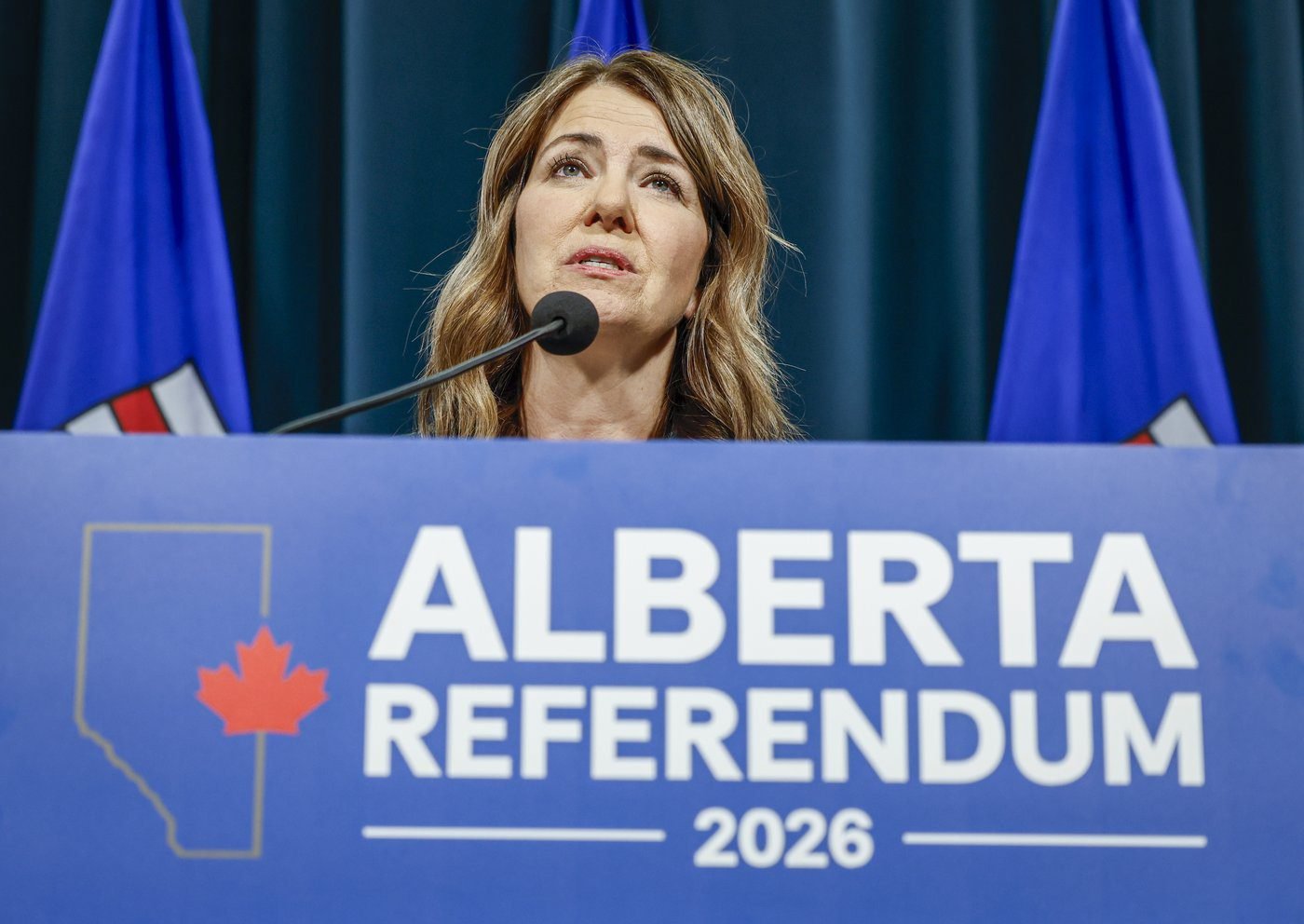 Alberta premier contradicts her United Conservative party president on separation