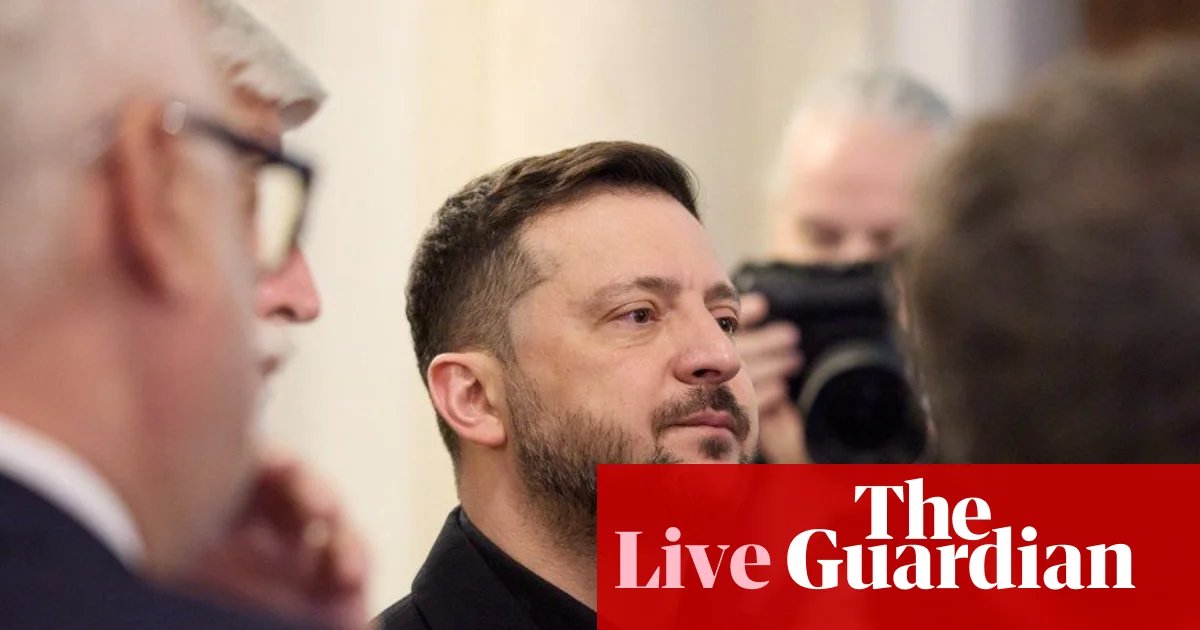 Europe should pick negotiator for possible Russian talks, says Zelenskyy – Europe live | Ukraine