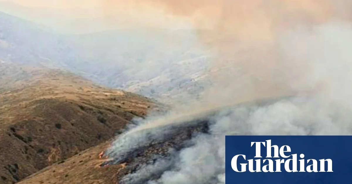 California island fire linked to sailor’s distress flare scorches 10,000 acres | California