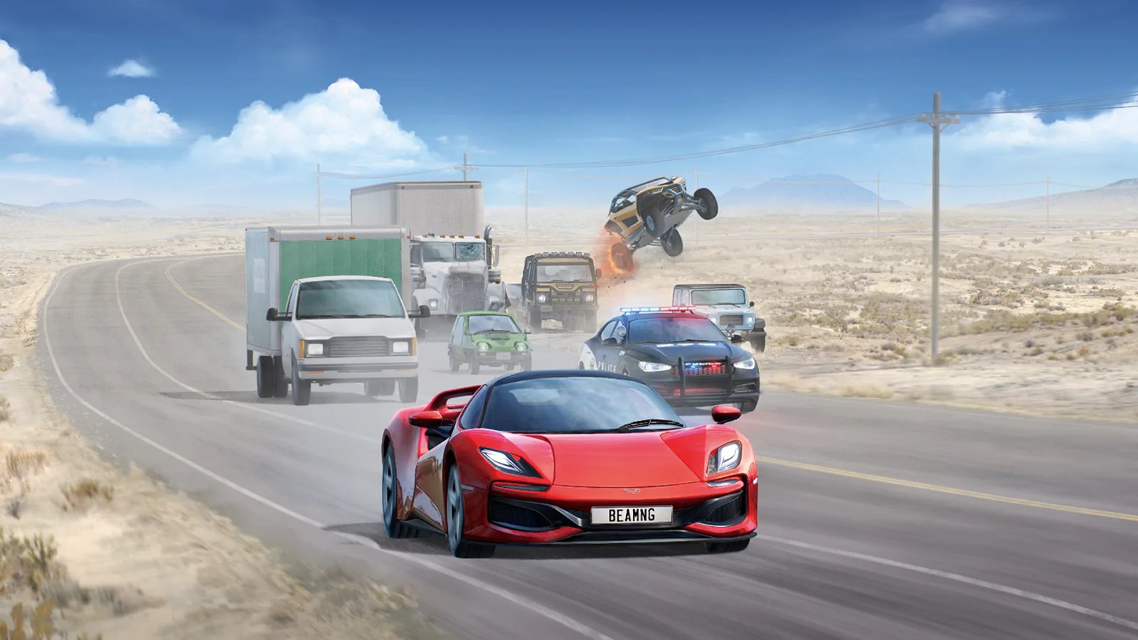 BeamNG.drive speeds onto PS5 this year – PlayStation.Blog