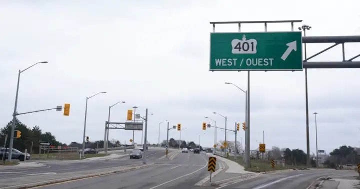 Midnight shooting on Highway 401 leaves one person with minor injuries: police