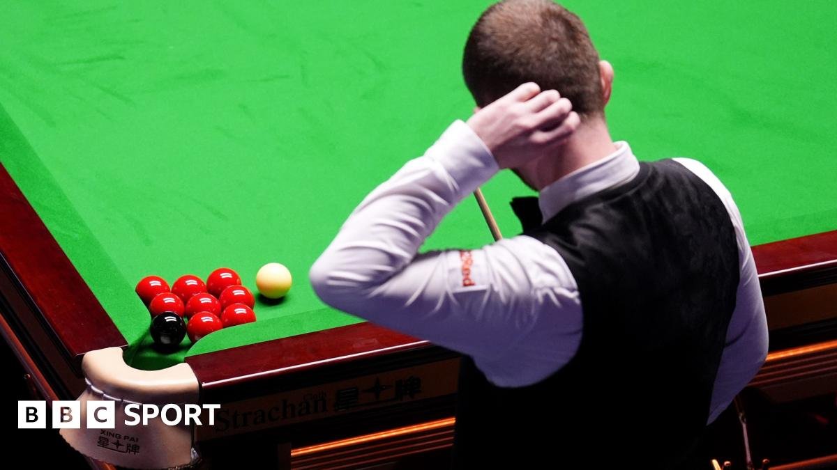 World Snooker Championship 2026: Wu Yize level with Mark Allen after longest Crucible frame