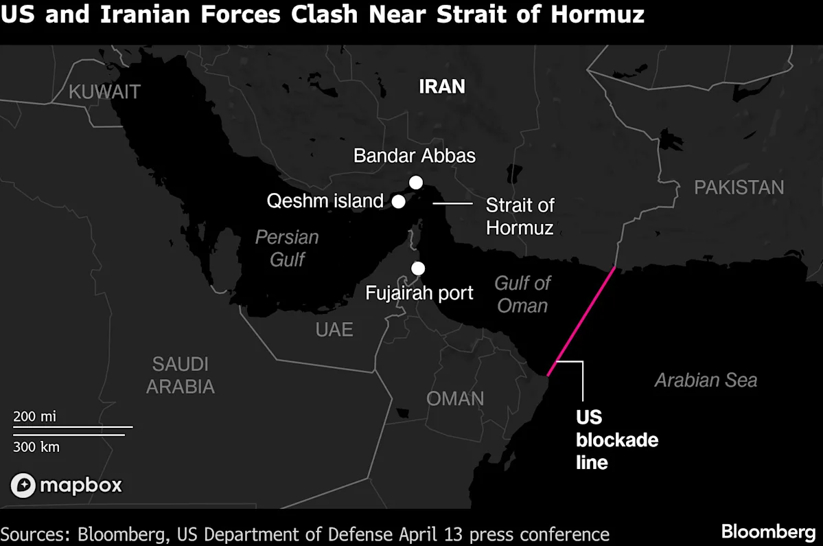 US Expects Iranian Response Friday Amid Clashes in Hormuz