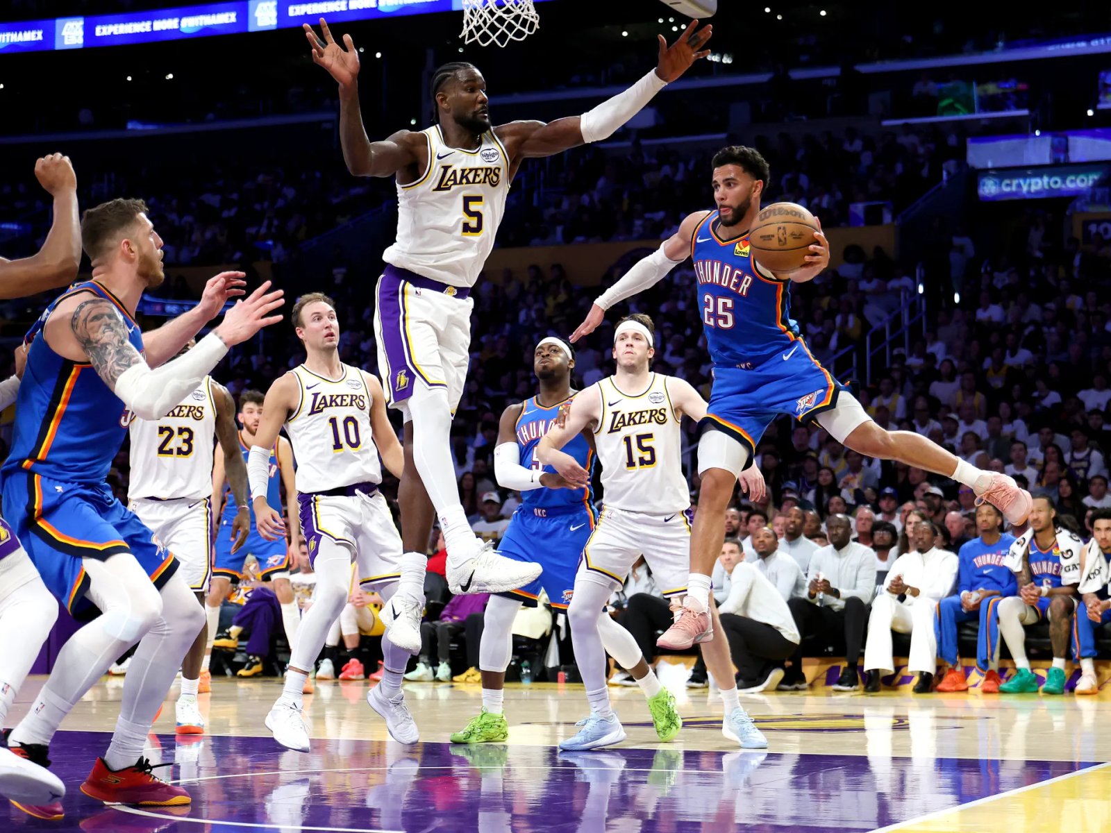 OKC Thunder bury LA Lakers to take 3-0 NBA Playoff series lead | Basketball