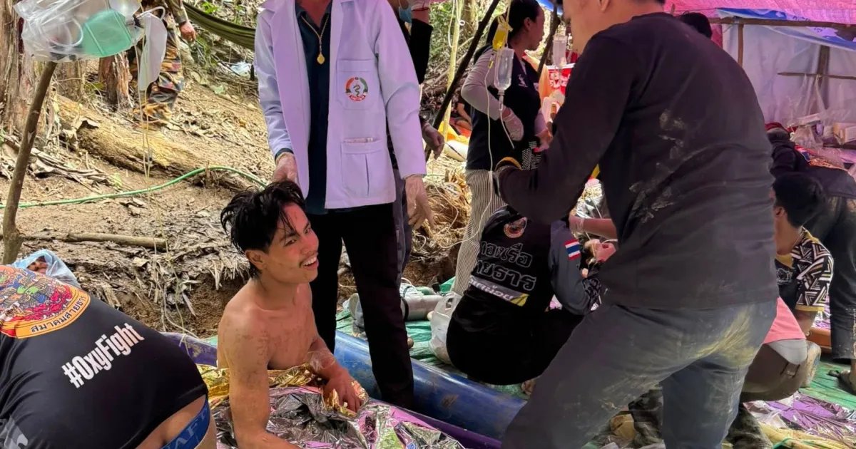 Rescuers free four more men from flooded Laos cave, two still missing | Floods News