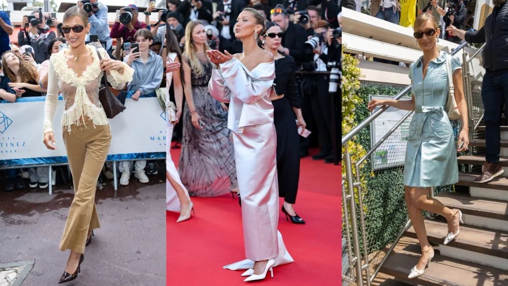 Bella Hadid’s 2026 Cannes Film Festival Shoe Looks