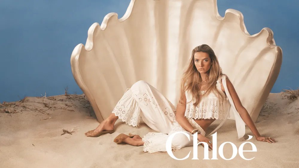 Apple Martin Stars in the New Chloé à la Plage Campaign
