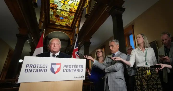 Ford to hold news conference as private jet, polling questions persist