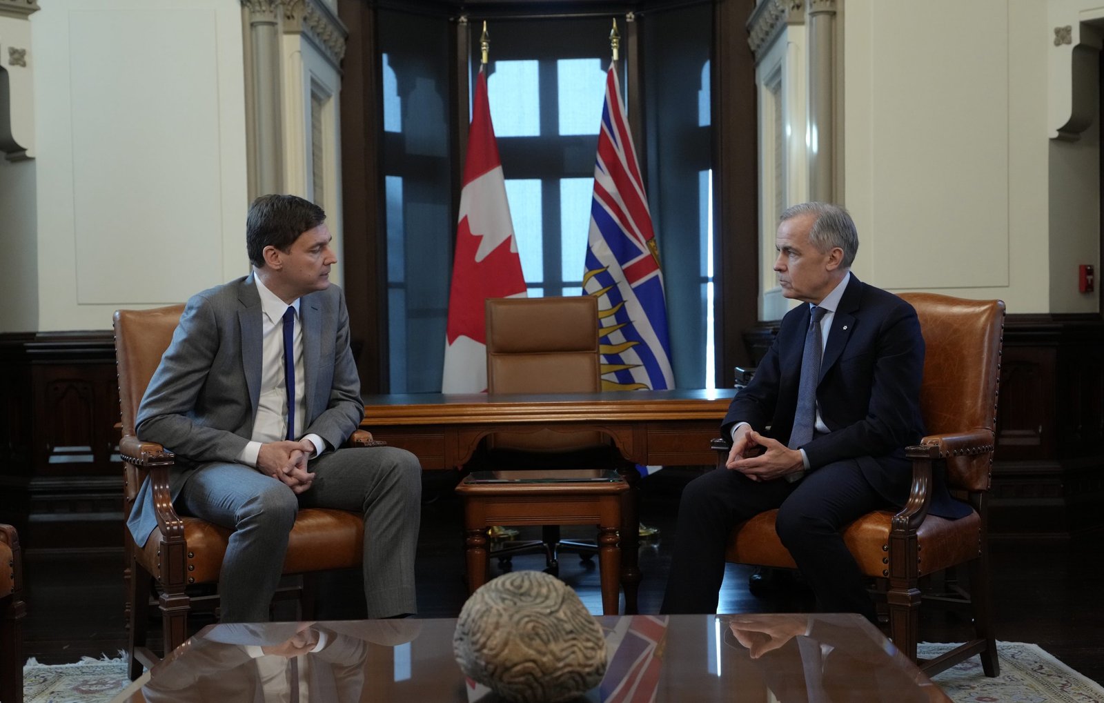 Carney heads to Vancouver for closed-door meeting with B.C. Premier David Eby