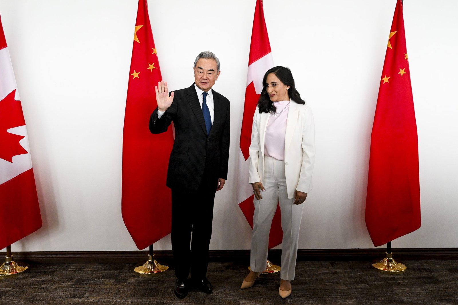 China’s foreign minister says ‘stable and positive’ ties could double Canadian exports