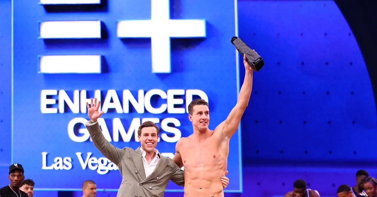 A Swimmer Broke a World Record at the Enhanced Games