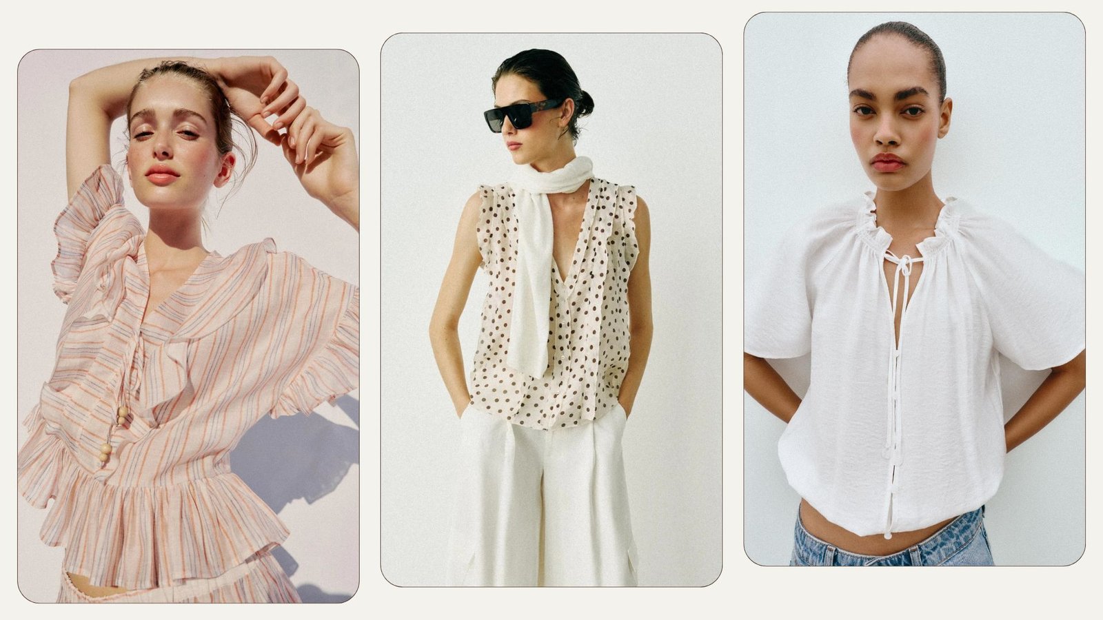 13 Zara Blouses That Will Make Every Summer Outfit Chicer