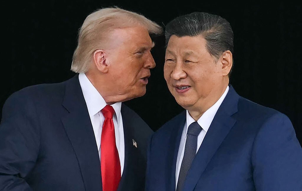 Desperate Trump taps “Tim Apple,” Jensen Huang, Elon Musk to attend Xi summit