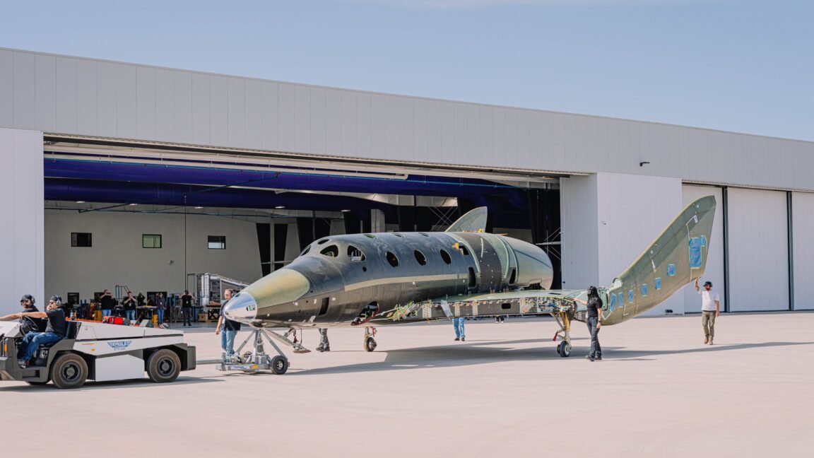 Virgin Galactic reveals new ship, but it’s running out of time and cash